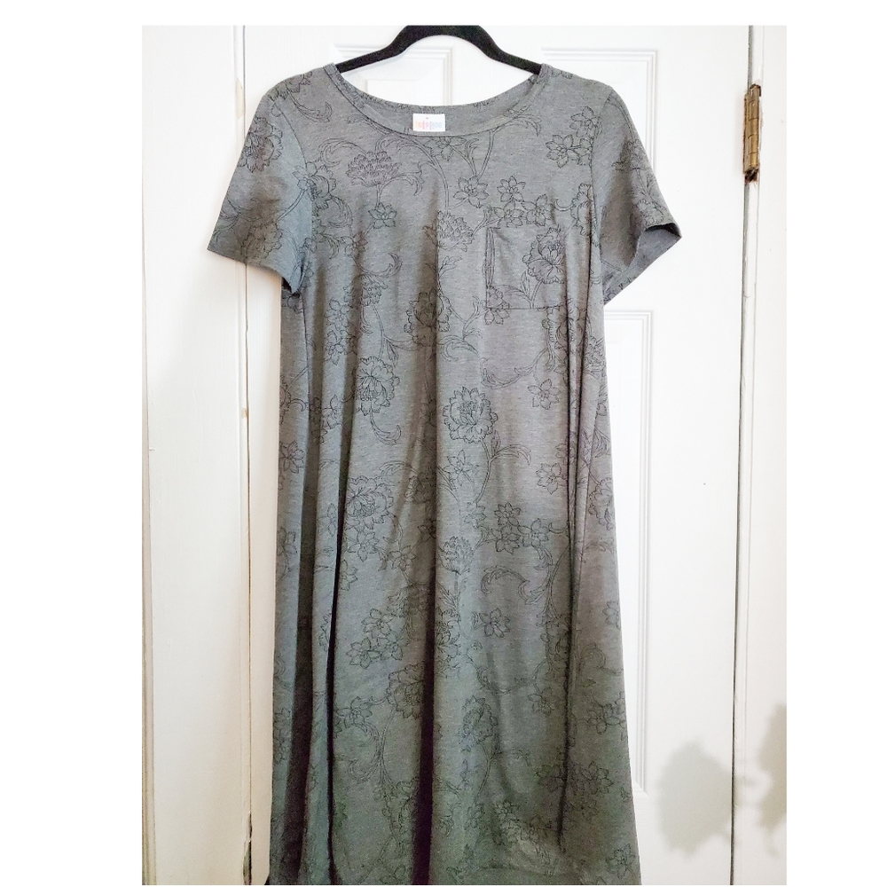 LulaLaRoe high low shirt dress size S